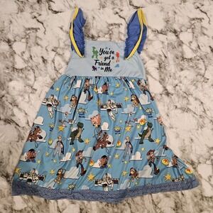 Boutique Style Milksilk Character-Inspired Dress Size 5/6